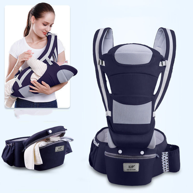 Ergonomic Baby Hipseat Carrier 3 In 1 Front Facing Baby Wrap Sling