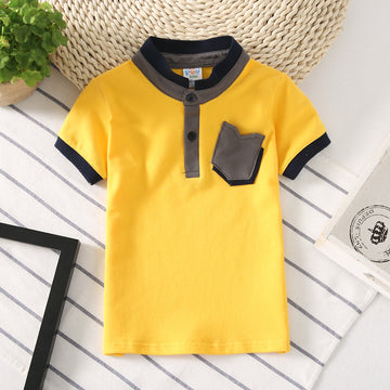 Short Sleeve Cotton Shirt Korean Style