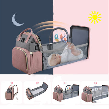 Baby Crib Insulated Backpack